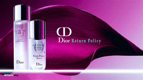 dior online returns.